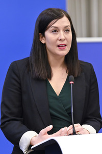 Pressekonferenz zum Urteil des Europäischen Gerichtshofs im EU-Parlament in Strassburg