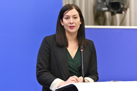 Pressekonferenz zum Urteil des Europäischen Gerichtshofs im EU-Parlament in Strassburg