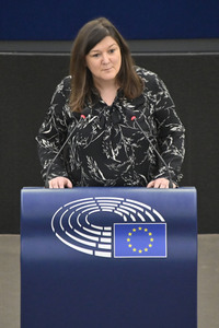 Plenartagung über den Schutz der Arbeitnehmer im EU-Parlament in Straßburg