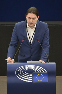 Plenartagung über den Schutz der Arbeitnehmer im EU-Parlament in Straßburg