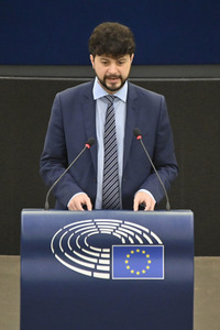 Plenartagung über den Schutz der Arbeitnehmer im EU-Parlament in Straßburg