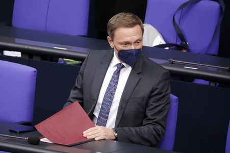 16. Sitzung des Deutschen Bundestages in Berlin