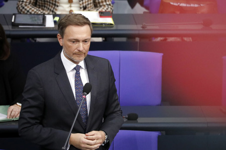 16. Sitzung des Deutschen Bundestages in Berlin