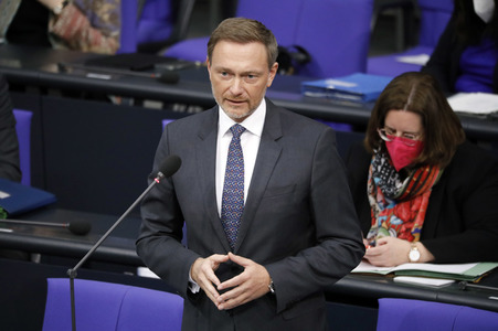 16. Sitzung des Deutschen Bundestages in Berlin