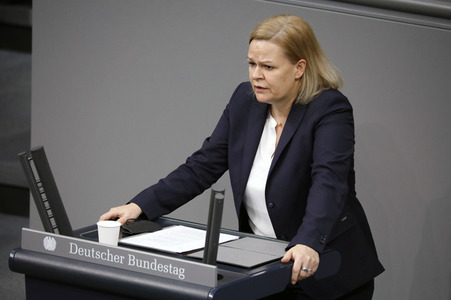 16. Sitzung des Deutschen Bundestages in Berlin
