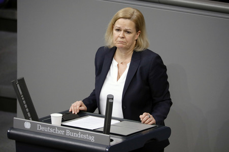 16. Sitzung des Deutschen Bundestages in Berlin