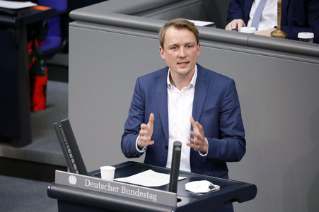 17. Sitzung des Deutschen Bundestages in Berlin