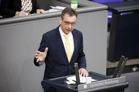 17. Sitzung des Deutschen Bundestages in Berlin