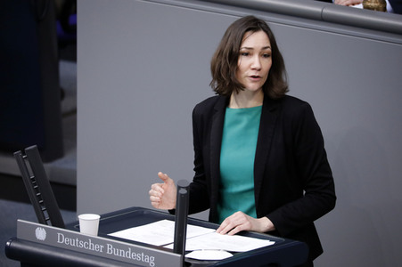 17. Sitzung des Deutschen Bundestages in Berlin