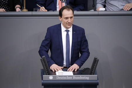 17. Sitzung des Deutschen Bundestages in Berlin