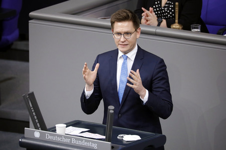 17. Sitzung des Deutschen Bundestages in Berlin