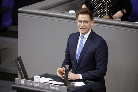 17. Sitzung des Deutschen Bundestages in Berlin