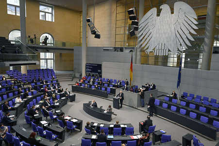 17. Sitzung des Deutschen Bundestages in Berlin