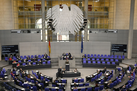 17. Sitzung des Deutschen Bundestages in Berlin