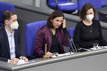 17. Sitzung des Deutschen Bundestages in Berlin