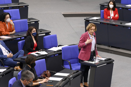 17. Sitzung des Deutschen Bundestages in Berlin