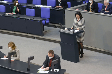 17. Sitzung des Deutschen Bundestages in Berlin