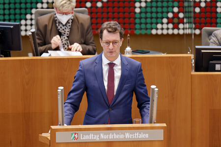 Landtagssitzung in Düsseldorf