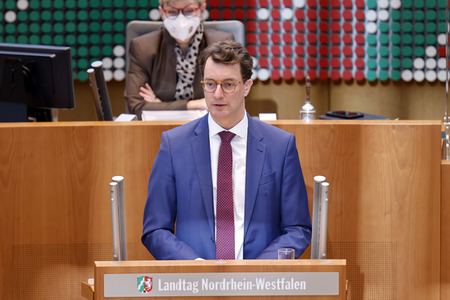 Landtagssitzung in Düsseldorf