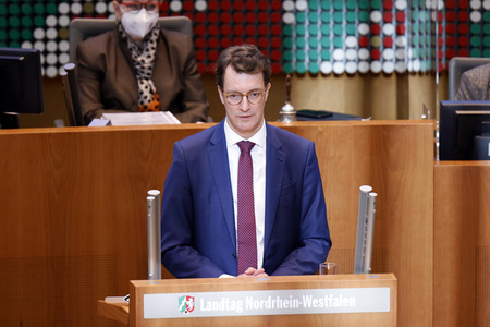 Landtagssitzung in Düsseldorf