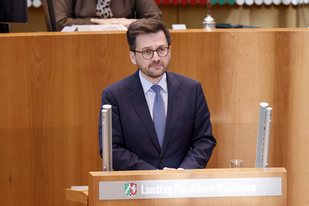 Landtagssitzung in Düsseldorf
