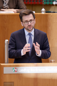 Landtagssitzung in Düsseldorf