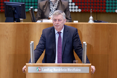 Landtagssitzung in Düsseldorf