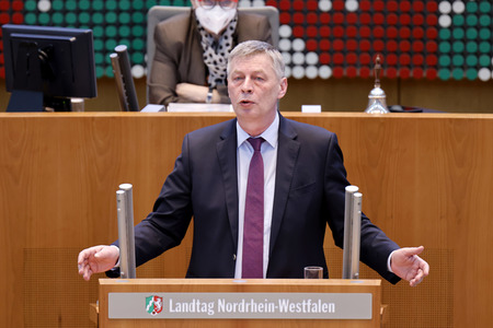 Landtagssitzung in Düsseldorf