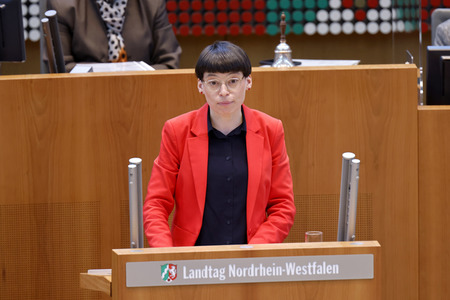 Landtagssitzung in Düsseldorf