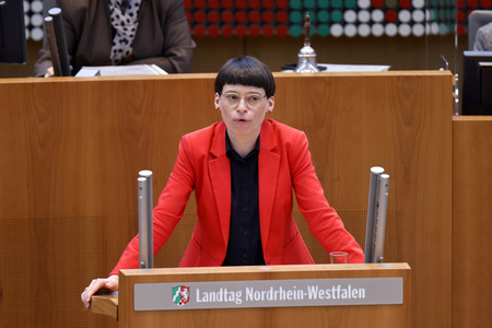 Landtagssitzung in Düsseldorf