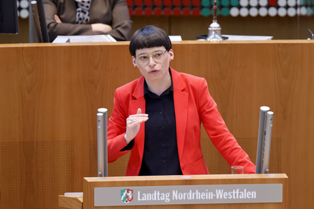 Landtagssitzung in Düsseldorf