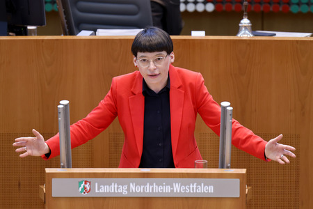 Landtagssitzung in Düsseldorf