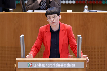 Landtagssitzung in Düsseldorf