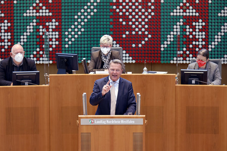 Landtagssitzung in Düsseldorf