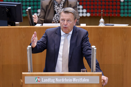 Landtagssitzung in Düsseldorf