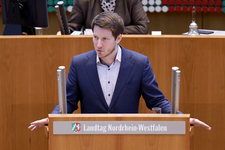 Landtagssitzung in Düsseldorf