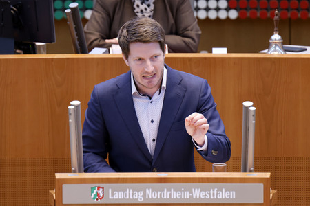 Landtagssitzung in Düsseldorf