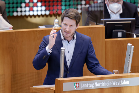 Landtagssitzung in Düsseldorf