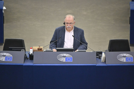 Plenartagung zu extremen Wetterphänomenen im EU-Parlament in Straßburg