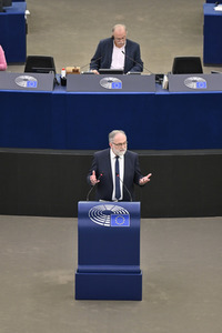 Plenartagung zu extremen Wetterphänomenen im EU-Parlament in Straßburg