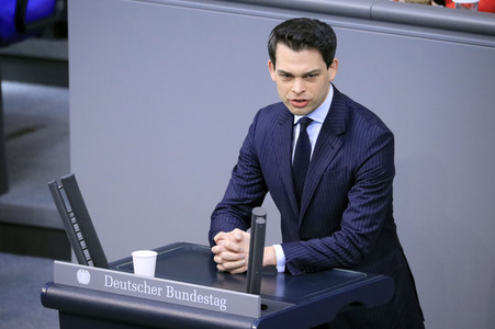 18. Sitzung des Deutschen Bundestages in Berlin
