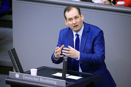 18. Sitzung des Deutschen Bundestages in Berlin