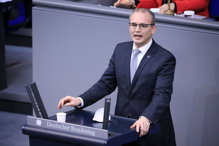 18. Sitzung des Deutschen Bundestages in Berlin