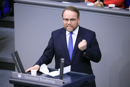 18. Sitzung des Deutschen Bundestages in Berlin
