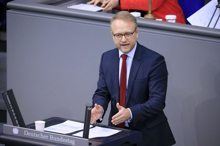 18. Sitzung des Deutschen Bundestages in Berlin