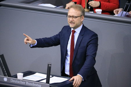 18. Sitzung des Deutschen Bundestages in Berlin