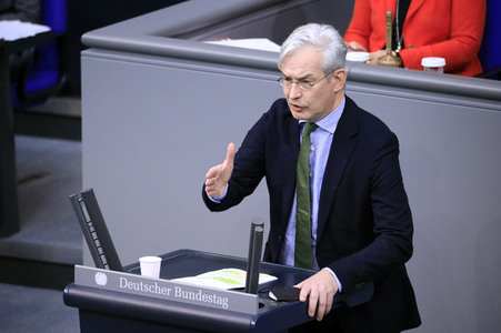 18. Sitzung des Deutschen Bundestages in Berlin