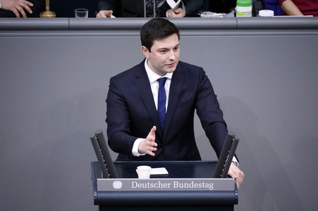 18. Sitzung des Deutschen Bundestages in Berlin