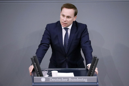 18. Sitzung des Deutschen Bundestages in Berlin