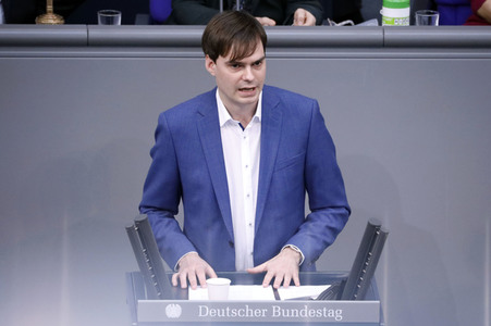 18. Sitzung des Deutschen Bundestages in Berlin
